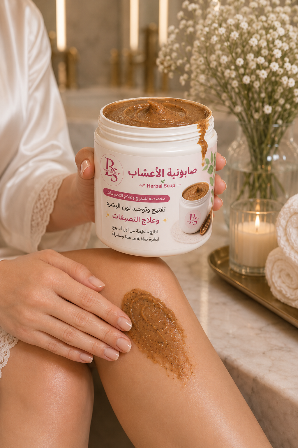 صابونية الأعشاب المغربية للتصبغات 💕 Soap with Herbal for dark spots