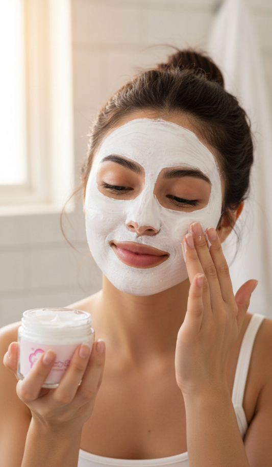 ✨ ماسك كوري للتفتيح و لإشراقة البشرة 💕 Korean Glow Mask